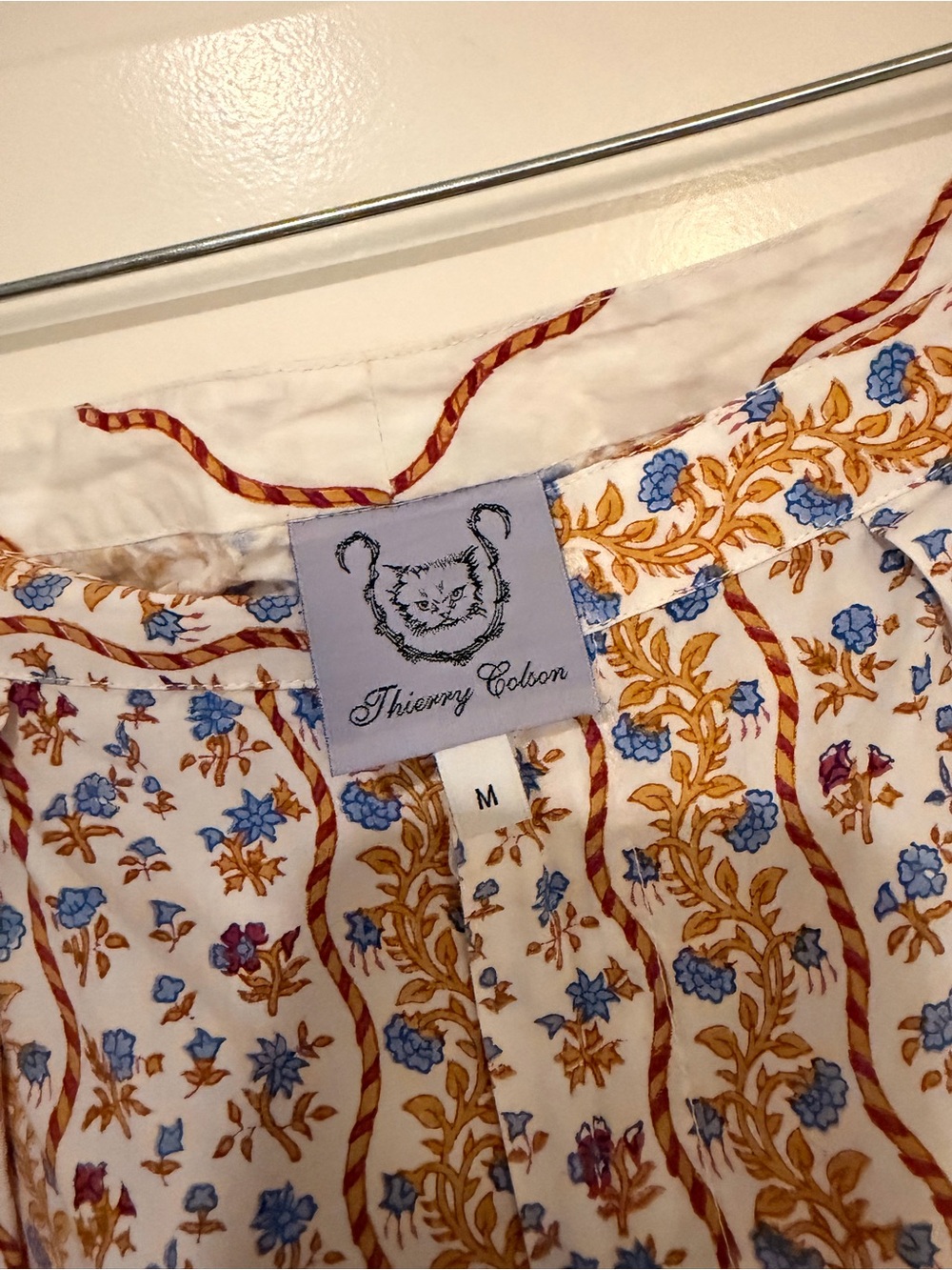 Thierry Colson Kenya floral-print cotton shorts - Picture 2 of 4